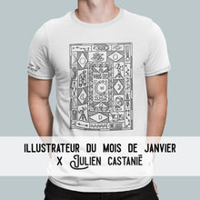 Load image into Gallery viewer, Le ART T-shirt CLUB- Abonnement mensuel
