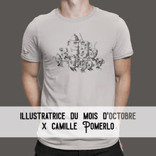 Load image into Gallery viewer, T-shirt à l&#39;unité // MOIS D&#39;OCTOBRE 2021 // CAMILLE POMERLO

